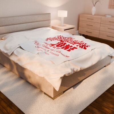 Personalized Family Reunion Velveteen Plush Blanket - "Ain't No Family Like The One We Got" - Image 4