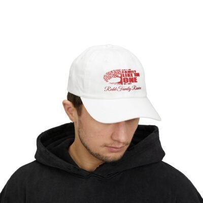 Classic Embroidered Dad Cap - 'Ain't No Family Like The One We Got' - Image 3