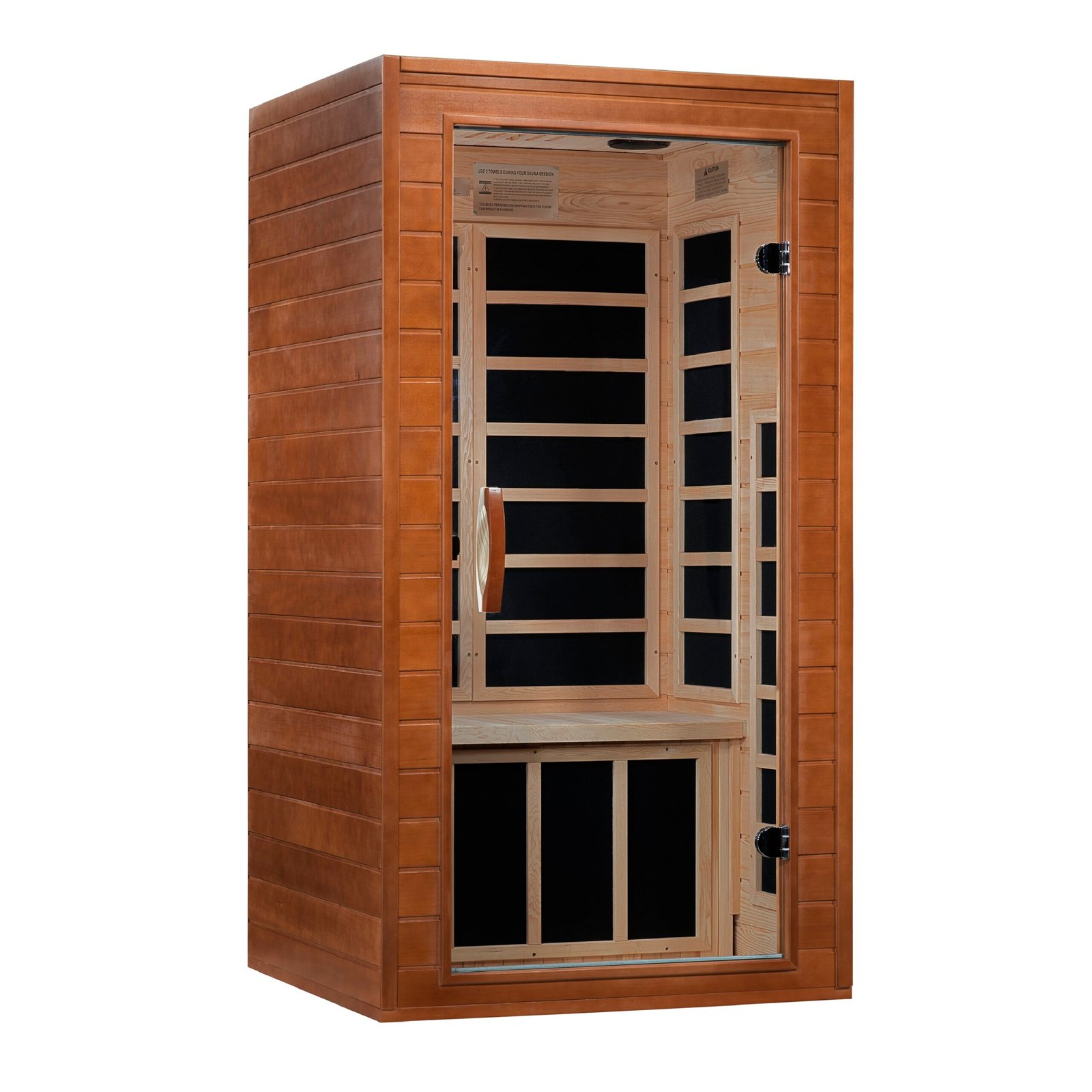 Dynamic Barcelona 1–2 person low EMF infrared sauna