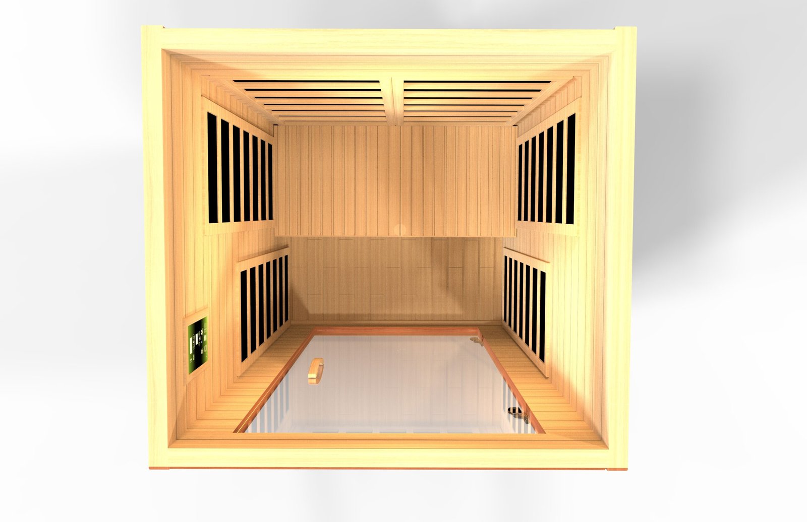 Interior view of Dynamic Barcelona FAR infrared sauna