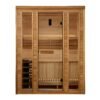 Andermatt Edition sauna exterior in Pacific Premium Clear Cedar