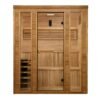Engelberg sauna exterior in Pacific Premium Clear Cedar