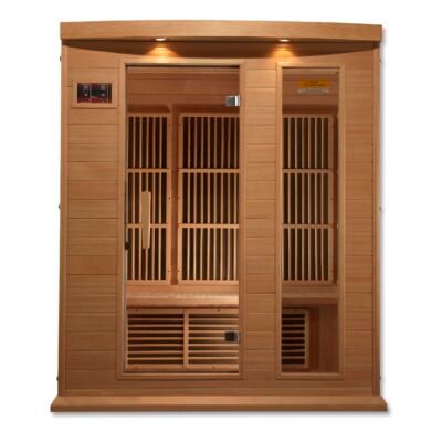Alternative view of Maxxus 3-Person Low EMF Infrared Sauna